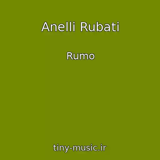 کاور آهنگ Anelli Rubati از Rumo