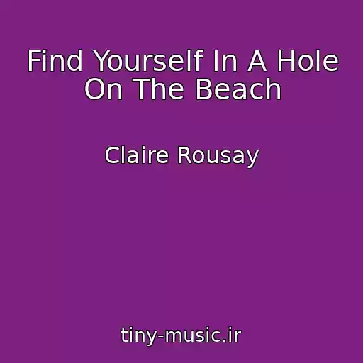 کاور آهنگ Find Yourself In A Hole On The Beach از Claire Rousay