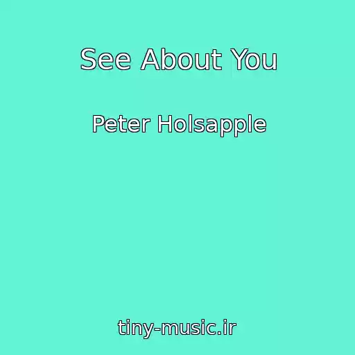 کاور آهنگ See About You از Peter Holsapple