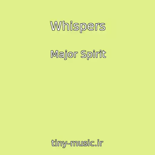 کاور آهنگ Whispers از Major Spirit