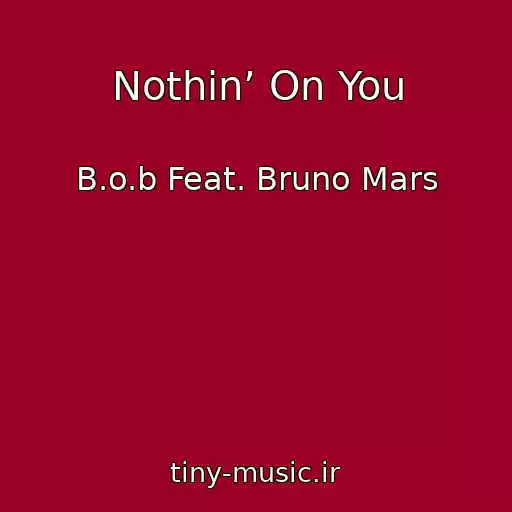 کاور آهنگ Nothin’ On You از B.o.b Feat. Bruno Mars
