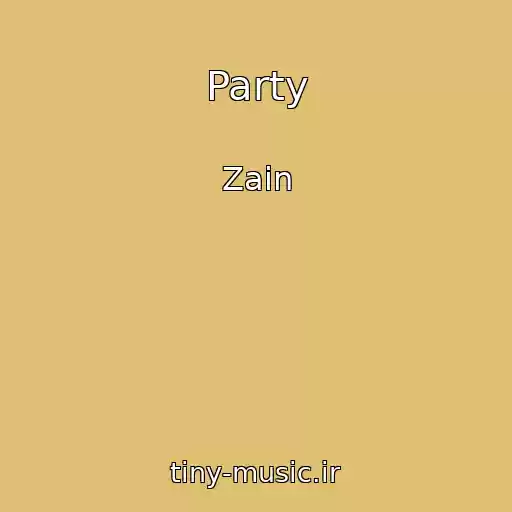 کاور آهنگ Party از Zain