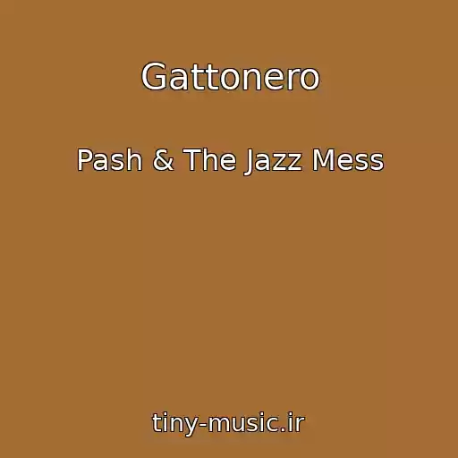 کاور آهنگ Gattonero از Pash & The Jazz Mess