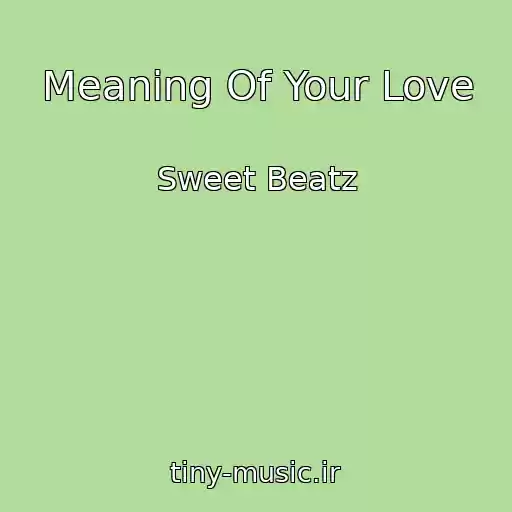 کاور آهنگ Meaning Of Your Love از Sweet Beatz