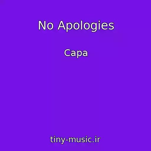 کاور آهنگ No Apologies از Capa