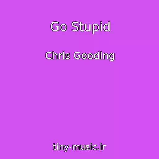 کاور آهنگ Go Stupid از Chris Gooding