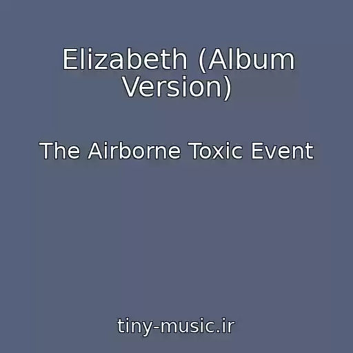 کاور آهنگ Elizabeth (Album Version) از The Airborne Toxic Event