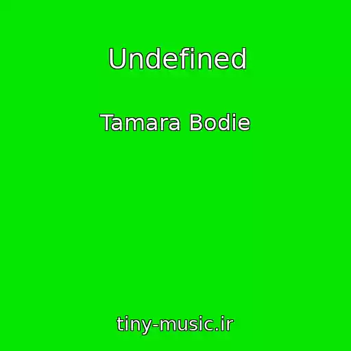 کاور آهنگ Undefined از Tamara Bodie