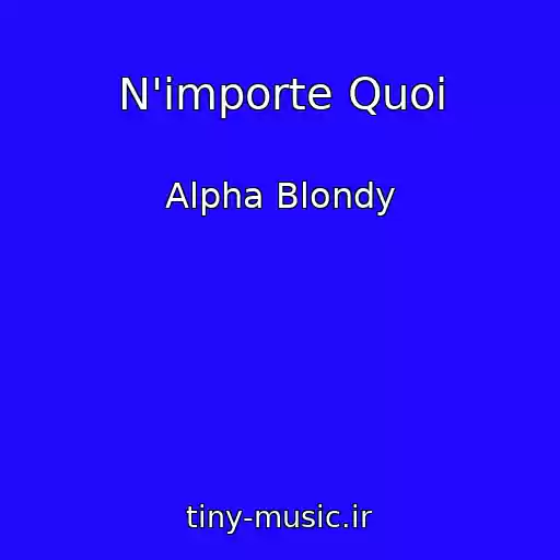 کاور آهنگ N'importe Quoi از Alpha Blondy