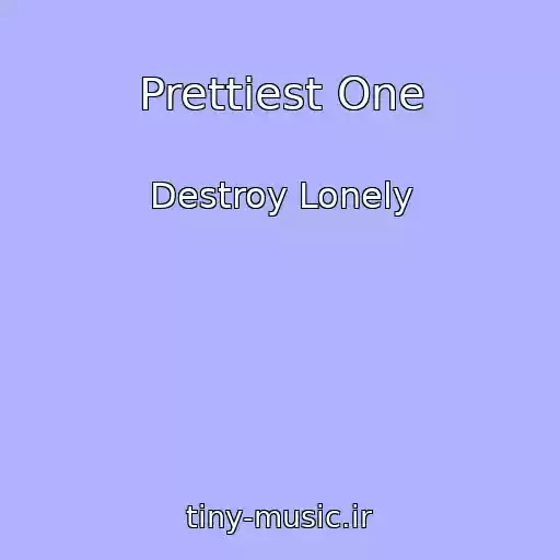 کاور آهنگ Prettiest One از Destroy Lonely