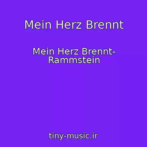 کاور آهنگ Mein Herz Brennt از Mein Herz Brennt- Rammstein