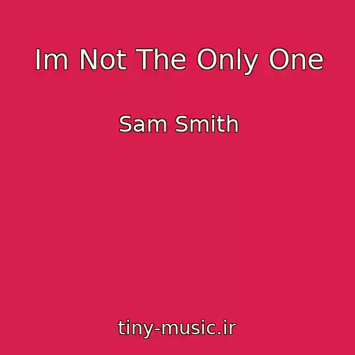 کاور آهنگ Im Not The Only One از Sam Smith