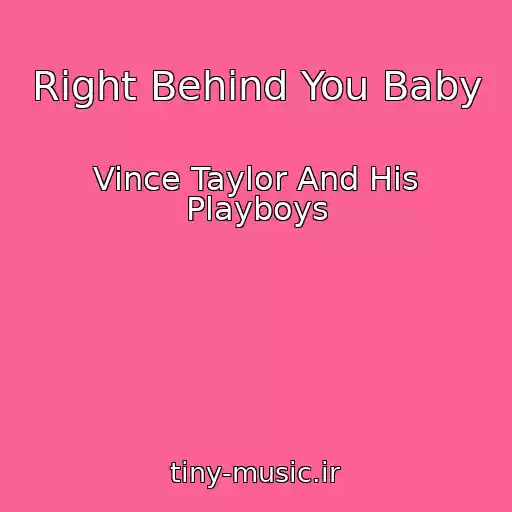 کاور آهنگ Right Behind You Baby از Vince Taylor And His Playboys