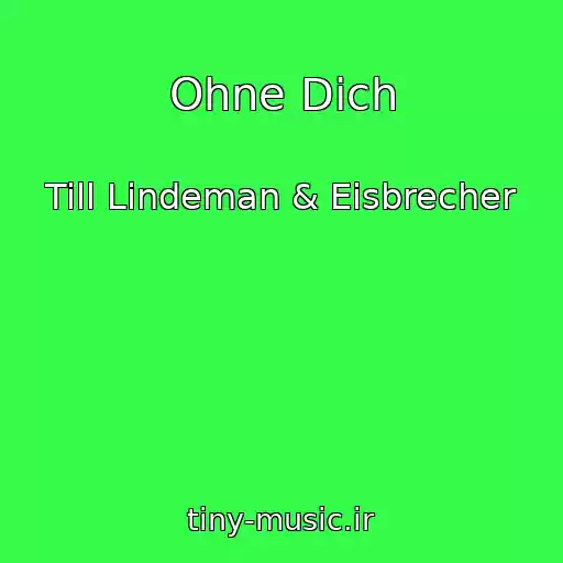کاور آهنگ Ohne Dich از Till Lindeman & Eisbrecher
