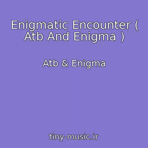 کاور آهنگ Enigmatic Encounter ( Atb And Enigma ) از Atb & Enigma