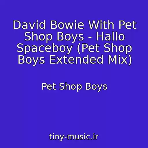 کاور آهنگ David Bowie With Pet Shop Boys - Hallo Spaceboy (Pet Shop Boys Extended Mix) از Pet Shop Boys