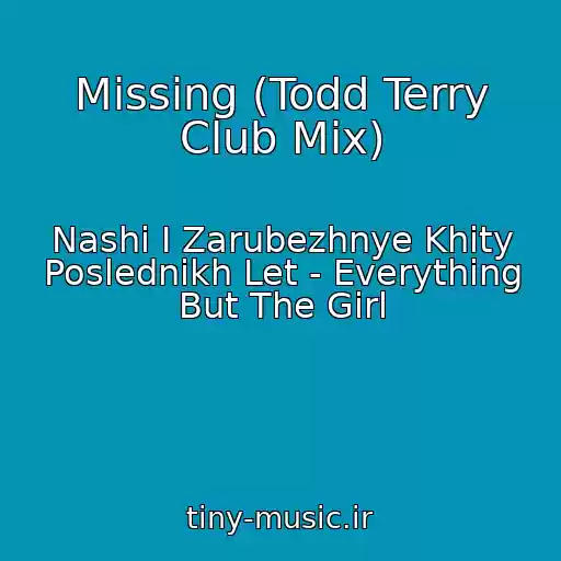 کاور آهنگ Missing (Todd Terry Club Mix) از Nashi I Zarubezhnye Khity Poslednikh Let - Everything But The Girl