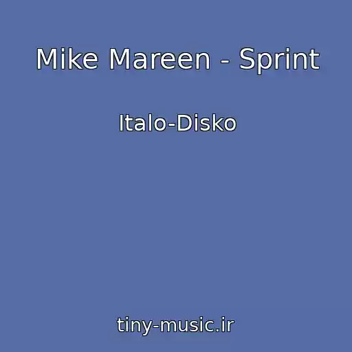 کاور آهنگ Mike Mareen - Sprint از Italo-Disko