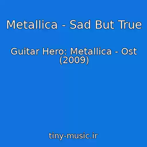 کاور آهنگ Metallica - Sad But True از Guitar Hero: Metallica - Ost (2009)