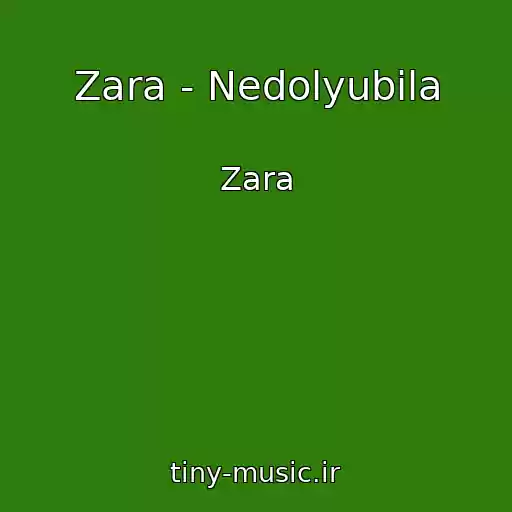 کاور آهنگ Zara - Nedolyubila از Zara