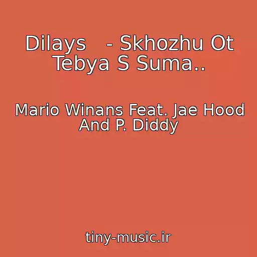 کاور آهنگ Dilays   - Skhozhu Ot Tebya S Suma.. از Mario Winans Feat. Jae Hood And P. Diddy