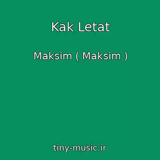 کاور آهنگ Kak Letat از Maksim ( Maksim )