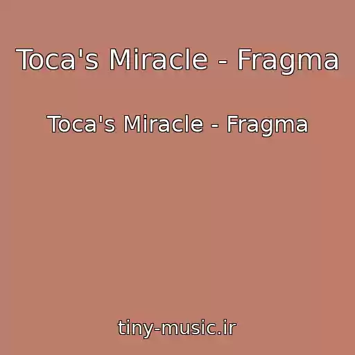 کاور آهنگ Toca's Miracle - Fragma از Toca's Miracle - Fragma