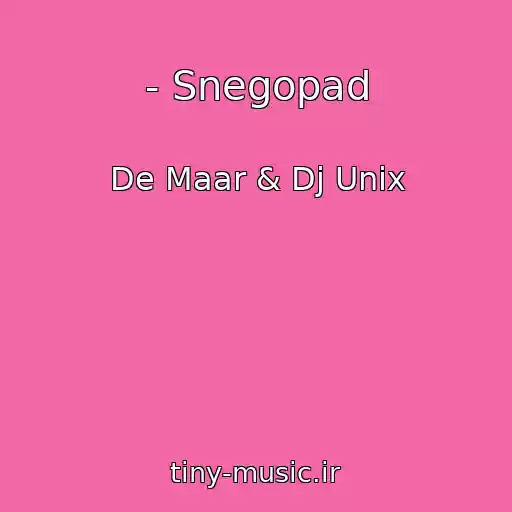 کاور آهنگ - Snegopad از De Maar & Dj Unix
