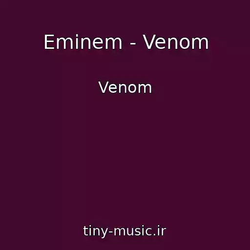 کاور آهنگ Eminem - Venom از Venom