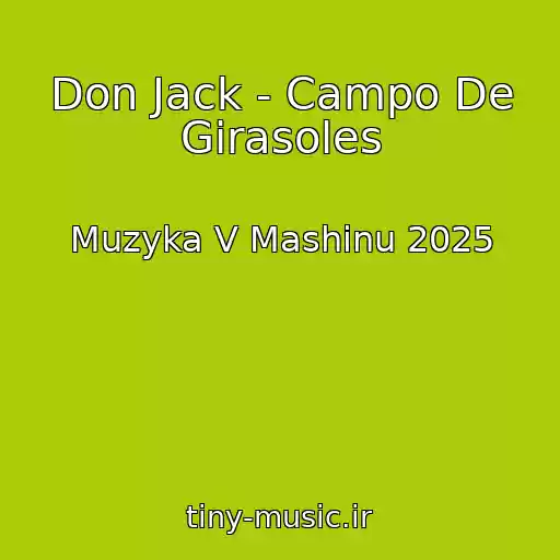 کاور آهنگ Don Jack - Campo De Girasoles از Muzyka V Mashinu 2025