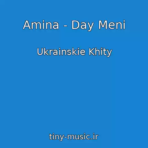 کاور آهنگ Amina - Day Menі از Ukrainskie Khity