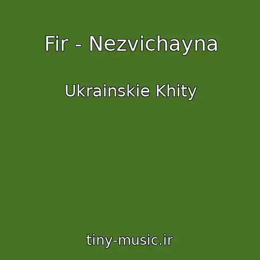 کاور آهنگ Fir - Nezvichayna از Ukrainskie Khity