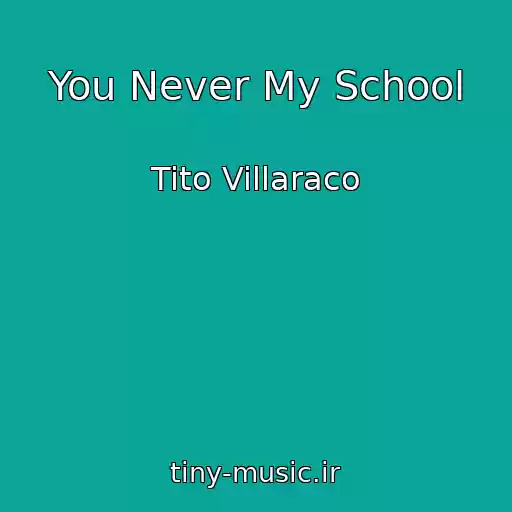 کاور آهنگ You Never My School از Tito Villaraco