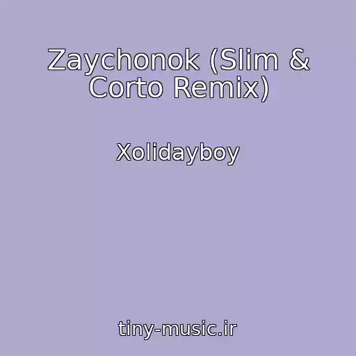 کاور آهنگ Zaychonok (Slim & Corto Remix) از Xolidayboy