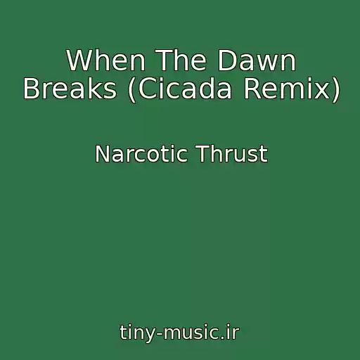 کاور آهنگ When The Dawn Breaks (Cicada Remix) از Narcotic Thrust