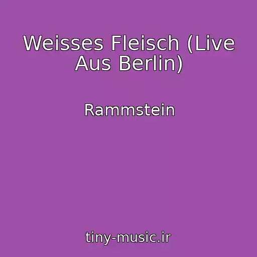کاور آهنگ Weisses Fleisch (Live Aus Berlin) از Rammstein