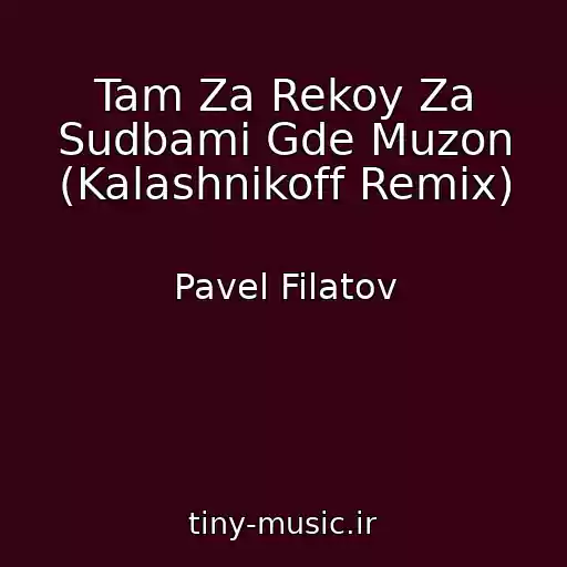 کاور آهنگ Tam Za Rekoy Za Sudbami Gde Muzon (Kalashnikoff Remix) از Pavel Filatov
