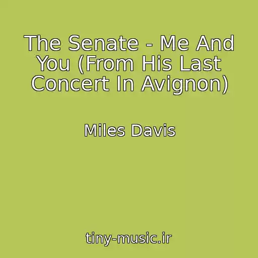 کاور آهنگ The Senate - Me And You (From His Last Concert In Avignon) از Miles Davis