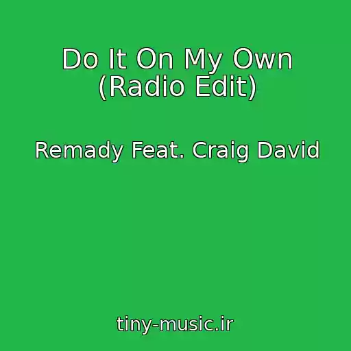 کاور آهنگ Do It On My Own (Radio Edit) از Remady Feat. Craig David