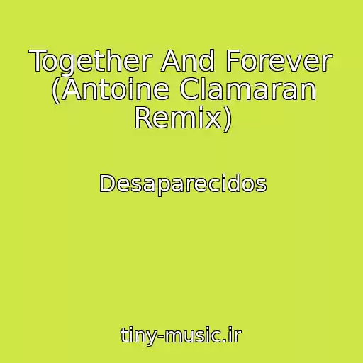 کاور آهنگ Together And Forever (Antoine Clamaran Remix) از Desaparecidos