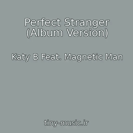 کاور آهنگ Perfect Stranger (Album Version) از Katy B Feat. Magnetic Man