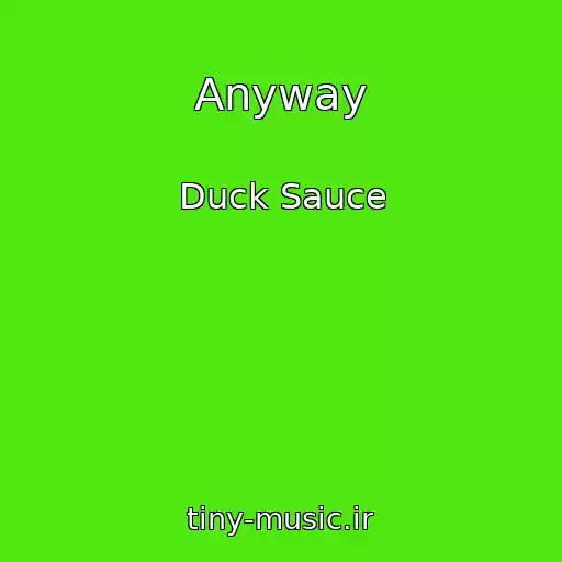 کاور آهنگ Anyway از Duck Sauce