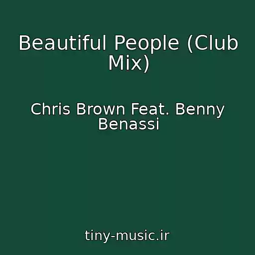کاور آهنگ Beautiful People (Club Mix) از Chris Brown Feat. Benny Benassi