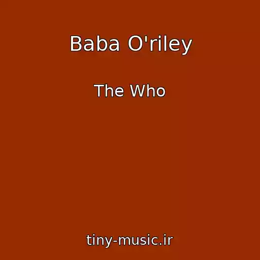 کاور آهنگ Baba O'riley از The Who