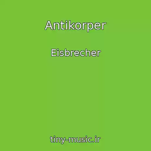 کاور آهنگ Antikorper از Eisbrecher