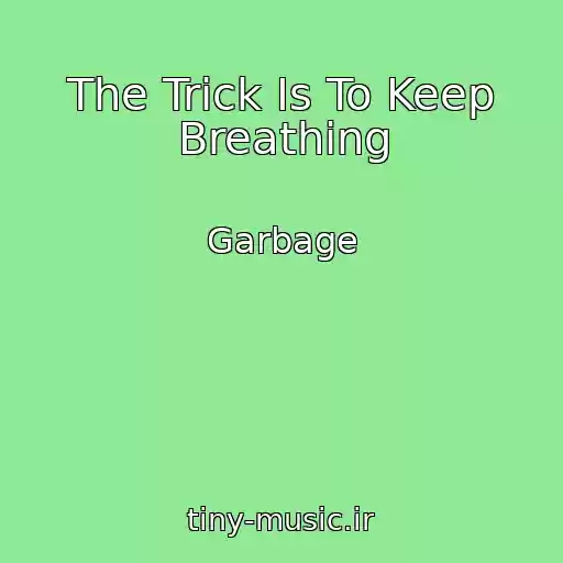 کاور آهنگ The Trick Is To Keep Breathing از Garbage