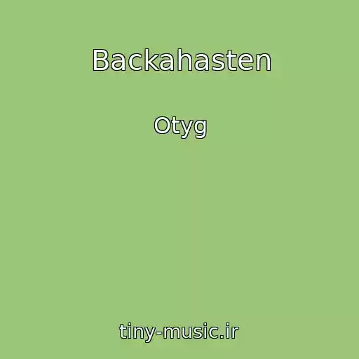 کاور آهنگ Backahasten از Otyg