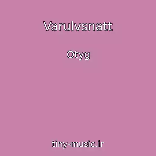 کاور آهنگ Varulvsnatt از Otyg