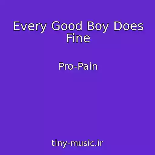 کاور آهنگ Every Good Boy Does Fine از Pro-Pain