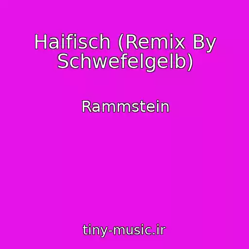 کاور آهنگ Haifisch (Remix By Schwefelgelb) از Rammstein